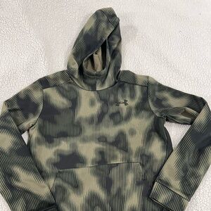 under armour boys youth large hooded sweatshirt-  pullover-  camouflage